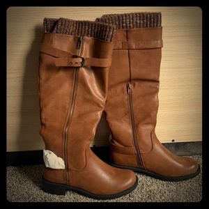 NEW JustFab Hestyr Riding Boot